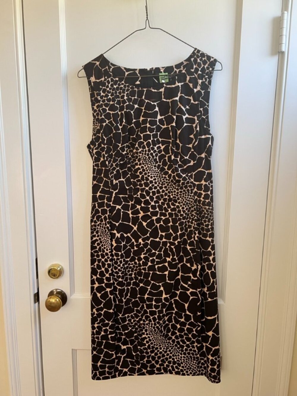 Rachel Roy leopard print sheath dress, size 6